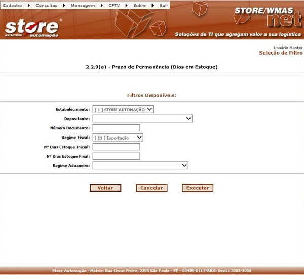 2.2.9(A) - PRAZO DE PERMANÊNCIA (DIAS EM ESTOQUE)